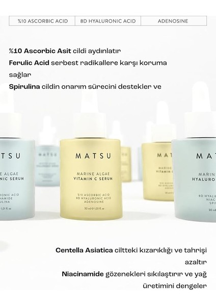 Professional Matsu Marine Algae Vitamin C Serum, 30 ml indirimleri
