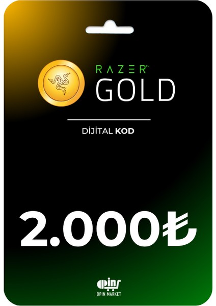 Razer Gold 2000TL