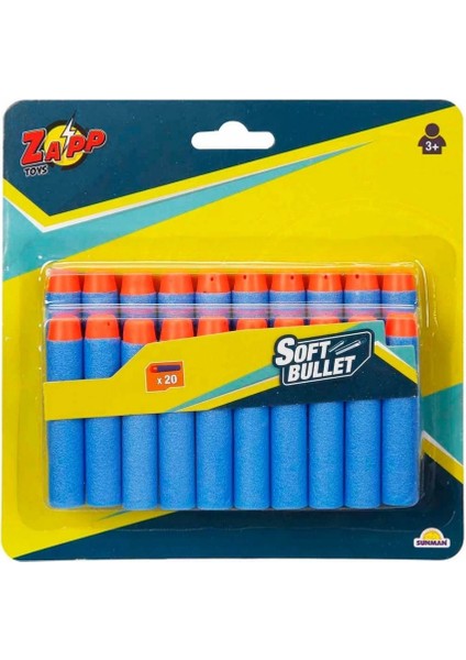 Zapp 20'li Yedek Sünger Dart