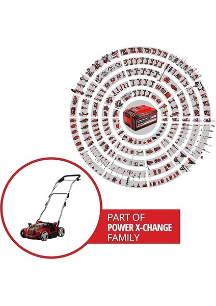 Akülü Çim Havalandırma Ge-Sc 36/35 Li-Solo Power X-Change (36V, 35 cm Çalışma Genişliği, Kömürsüz Motor, 16 Bıçaklı Bıçak Silindiri, Çift Yuva, Akü Dahil Değildir) fiyatları