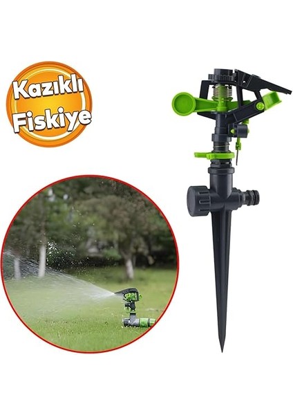 Plastik Kazıklı Toprağa Gömmeli Hareketli Vurmalı Tabanca Su Fıskiyesi Bahçe Çim Sulama Aparatı indirimleri