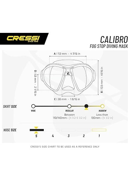 Calibro Dalış Maskesi indirimleri