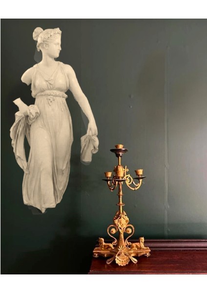 50 cm Büyük Boy Roma Kadını 3 Boyutlu Duvar Heykeli Antik Roma Yunan Heykel