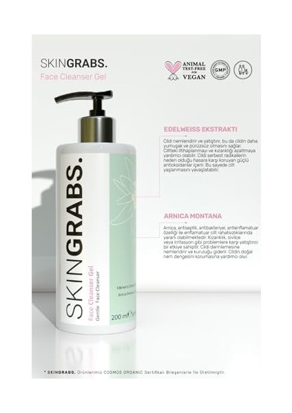 Skıngrabs. Arındırıcı Yüz Yıkama Jeli fiyatları