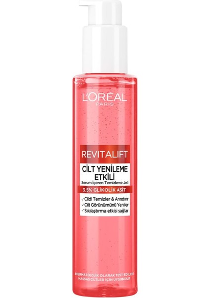 Parıs Revitalift Cilt Yenileme Etkili Temizleme Jeli 150ML - Glikolik Asit