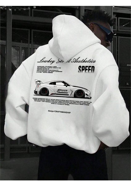 Erkek Sweatshırt 3 Iplik Oversize