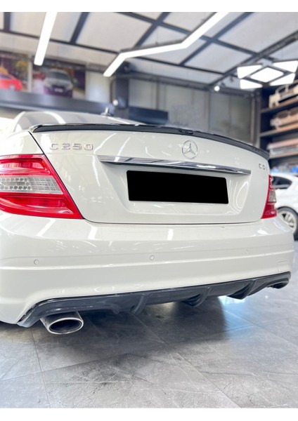 Mercedes W204 (C63-C180-C200-C250) Difüzör 2007-2011 Parlak Siyh fiyatları