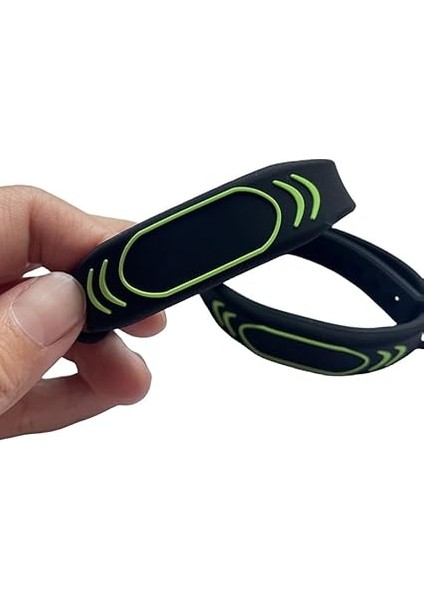 125 Khz Rfıd Yazılabilir T5577 Yeniden Yazılabilir Silikon Siyah Bileklik (2'li Paket) fiyatları