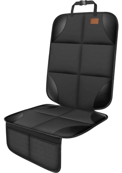 Oto Koltuk Koruyucu Kılıf, Çocuk Oto Koltuğu Için Koruyucu Örtü, Kalın Pedli Araba Araç Koltuk Minderi Su Geçirmez Evcil Hayvan, Kedi Köpek Araç Koltuğu Örtüsü, Siyah