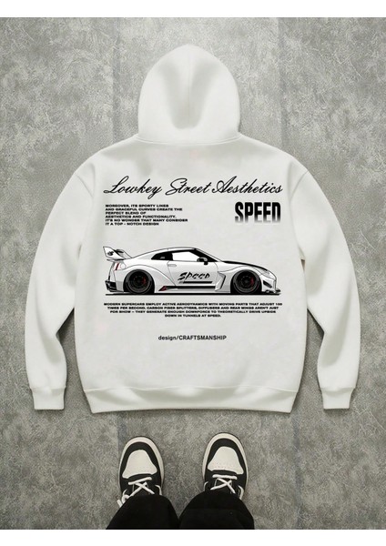 Erkek Sweatshırt 3 Iplik Oversize