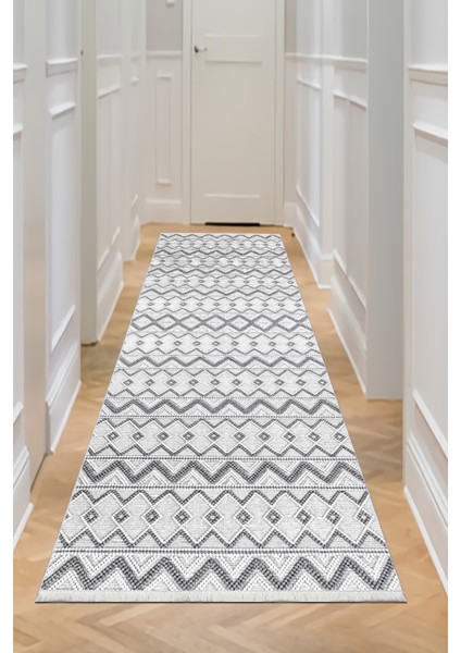 Pamuk Dokuma Taban Kaymaz Yıkanabilir Modern Yolluk Salon Yolluğu Mutfak Yolluğu Koridor Yolluğu Antre Halıları