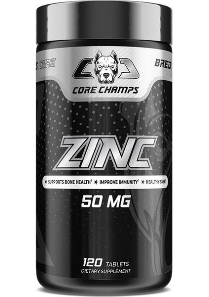 Zinc Çinko 50 Mg 120 Tablet - By Kai Greene