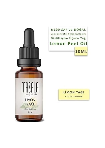 Masala Saf Limon Yağı 10 Ml. (Lemon Oil) modelleri