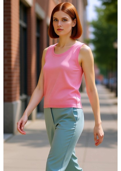 Kadın Ince Triko Havuz Yaka Bluz Günlük Şıklık ve Rahatlık Sunan Tasarım Kaliteli Şık Rahat modelleri