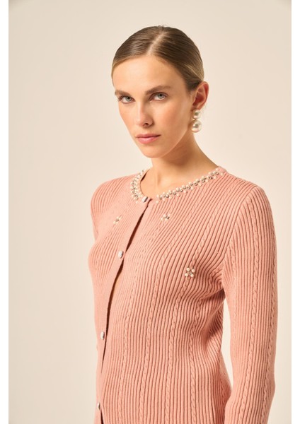 Inci ve Beyoğlu Detaylı Hırka Pudra 25090 fiyatları