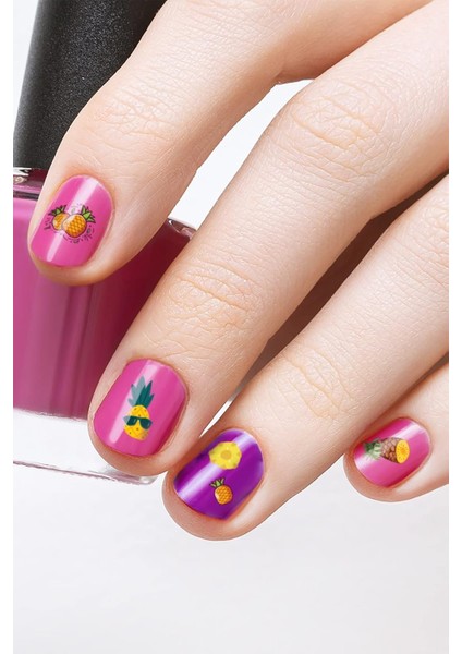 Artikel Ananas Tırnak Dövmesi, Tırnak Tattoo, Nail Art, Tırnak Sticker fiyatları