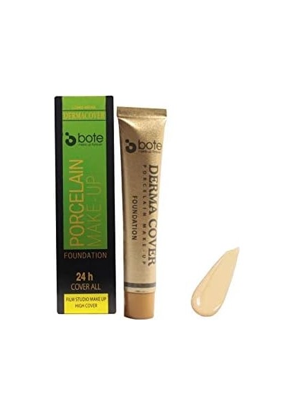 Bote Makeup Derma Cover Foundation 01