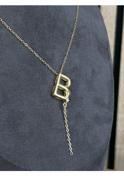 B Harfli Çelik Kolye fiyatları