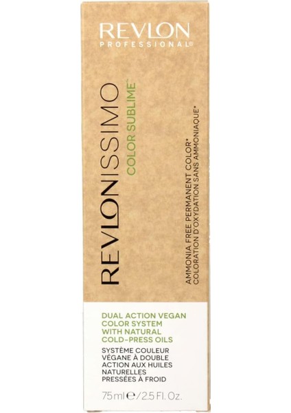 Revlon Professional Colour Rp Rvl Color Sublime 10.21 75ML