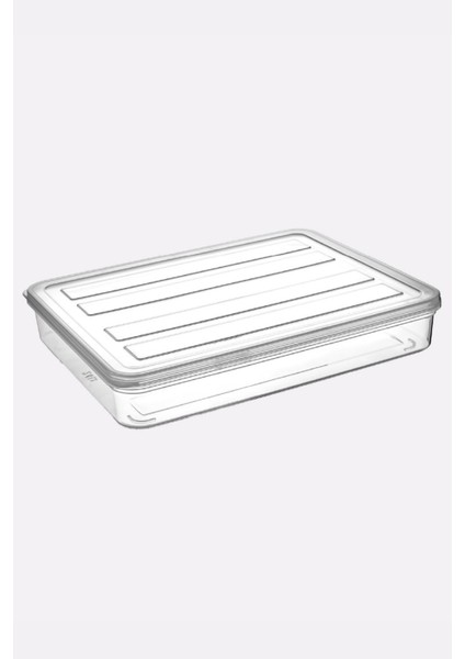 3’lü Derin Dondurucu Organizer Set – Şeffaf Buzluk Saklama Kutuları (1 Büyük + 2 Küçük)