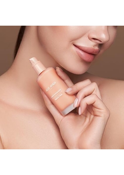 Alix Avien Kırışıklık Karşıtı Nemlendirici SPF30 Parlak Bitişli Fondöten Care Enhancer 806 Pale Apricot modelleri
