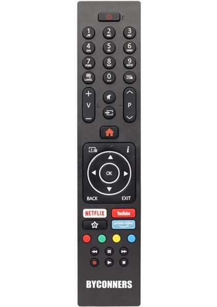 Vestel Regal Seg Netflıx Youtube Prıme Vıdeo Tuşlu Kumanda Smart LCD LED Tv Kumandası