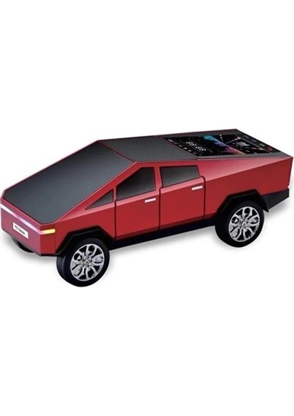 D68 Cyber Model Araba Tasarımlı Bluetooth Hoparlör 15W Güçlü Ses Rgb LED /tws/usb Kırmızı ( Lisinya ) fiyatları