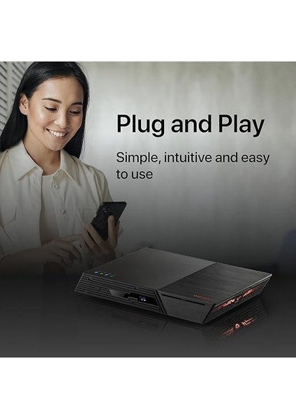 Flashtor 6 FS6706T - 6 Bay Reine M.2-Ssd-Nas Ağ Bellek Kasası, Quad Core 2.0ghz, Six M.2 SSD Yuvası, Çift 2.5gbe Portlar, 4gb Ram Ddr4 (Diskless) modelleri