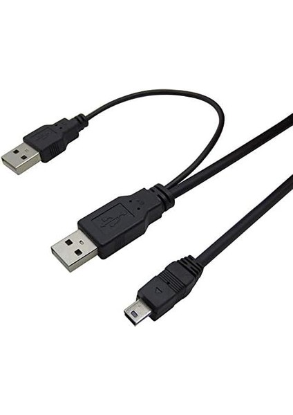 4529 USB Y 3 Giriş Mini 5 Pin Harddisk Kablosu fiyatları