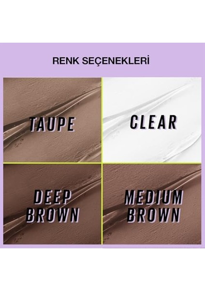 L&apos;oréal Parıs Super Lock Brow Glue Kaş Sabitleyici Maskara - Medium Brown fiyatları