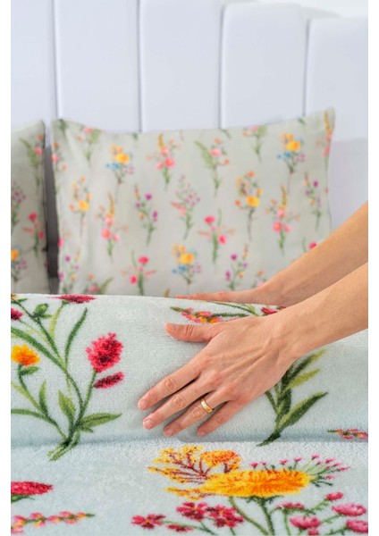 Begonvil Çift Kişilik Peluş Battaniye fırsatları