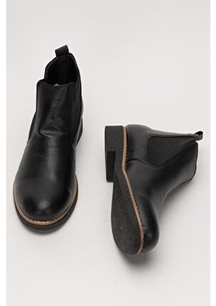 Bilekte Klasik Erkek Chelsea Bot SİYAH