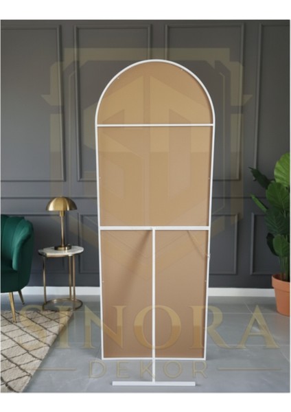 Beyaz Influencer Boy Aynası - 180X60 Ayarlanabilir Ayaklı Metal Çerçeveli 3 Renk Seçeneği fırsatları