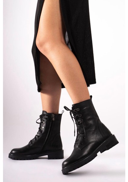 Kadın Deri Bot