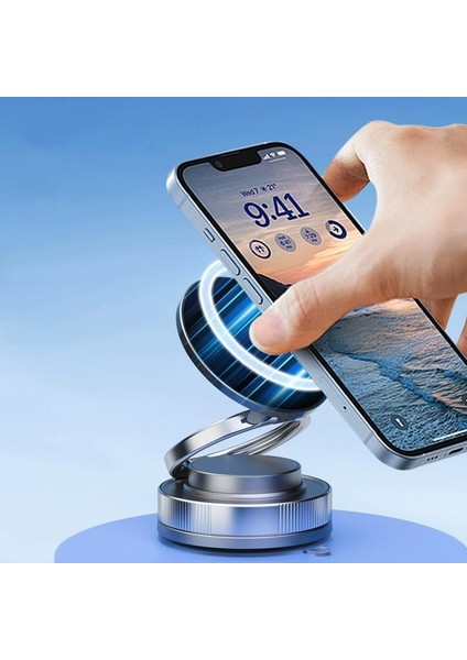 Kablosuz Araç Içi Cep Telefonu Tutucu Araç Içi Montaj Süper Güçlü Vakumlu Manyetik Telefon Tutucu ZR942