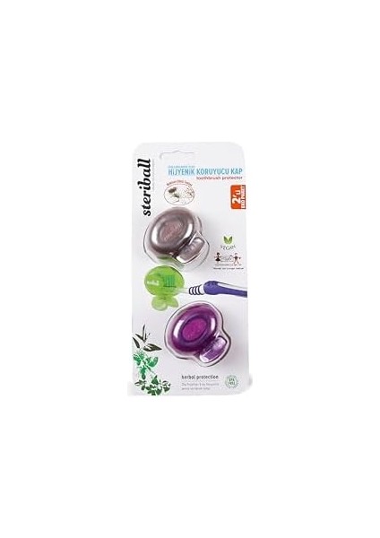 Steriball Hijyenik Koruyucu Kap 2 &apos;li Paket modelleri