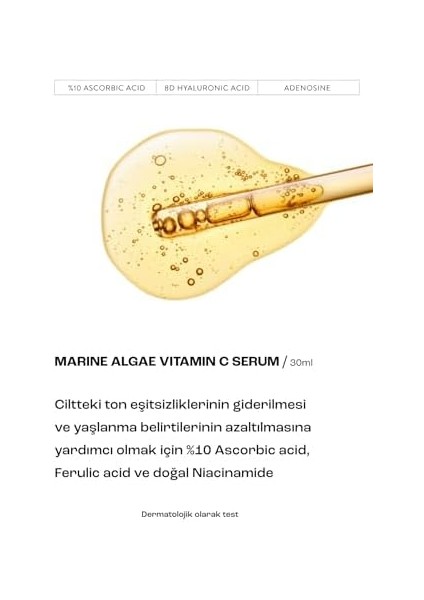 Matsu Professional Matsu Marine Algae Vitamin C Serum, 30 ml fiyatları