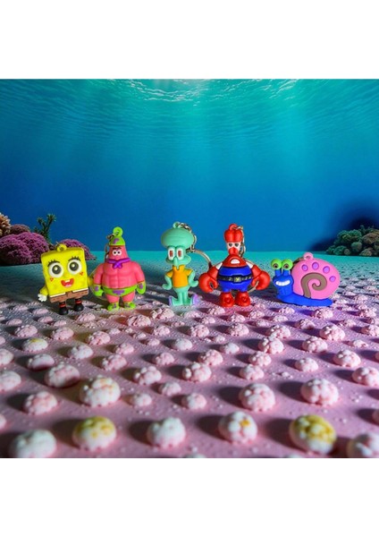 Süngerbob ve Arkadaşları Anahtarlık Seti (5’li) modelleri
