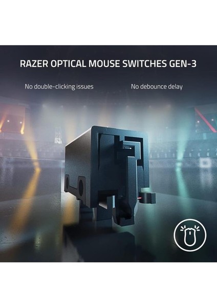 Deathadder V3 Pro 8k RZ01-04630300-R3WL Şarjlı Optik Kablolu/kablosuz Oyuncu Mouse Teshir indirimleri