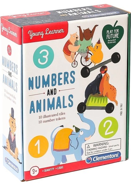 75048TR Young Learner - Sayılar ve Hayvanlar +3 Yaş