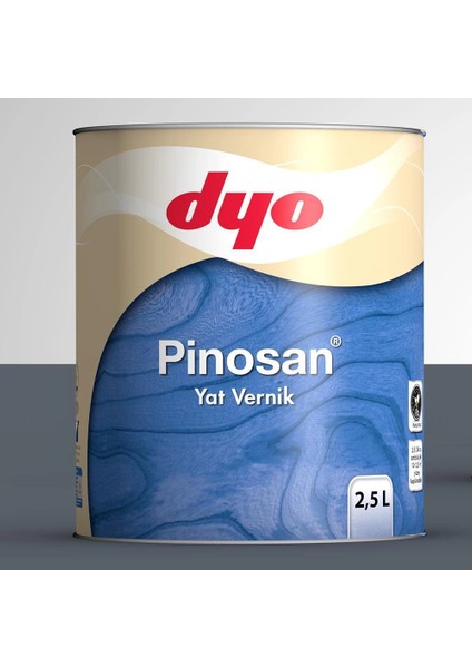 Dyo Pinosan Yat Verniği 2,5 Litre Şeffaf