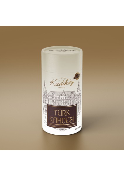 Premium Tarihi Kadıköy Kahvesi 250 Gram Silindir Kutu