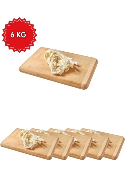 Doğal Çeçil Peyniri 6 kg – Yöresel El Yapımı, Tam Yağlı, Lif Lif Ayrılan Lezzet