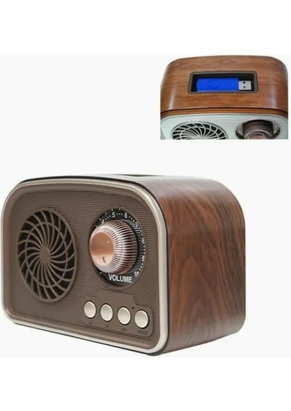 Mini Boy Retro Bluetooth Radyo Hoparlör – CZ1010BT | Klasik Tasarım, Kablosuz Bağlantı, Güçlü Ses, Uzun Pil Ömrü, Taşınabilir Hoparlör CZ1010BT 135 x 95 x 75 mm (CZ1010BT - Kahverengi) fiyatları