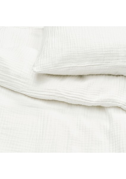 Tek kişilik nevresim seti, beyaz, 150x200/50x60 cm fiyatları