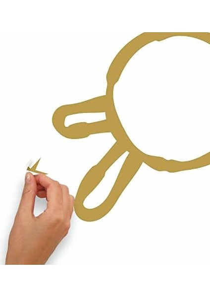 RMK4955GM Potter Gözlükleri Dev Soyma ve Çubuk Duvar Çıkartması modelleri