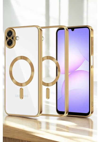 Samsung Galaxy A07 Kılıf Kamera Korumalı Sararma Yapmaz Magsafe Şarj Özellikli A++ Kalite Kapak