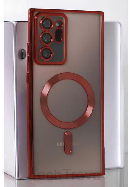 Samsung Galaxy Note 20 Ultra Kılıf Kamera Korumalı Sararmaz Magsafe Şarj Özellikli A+ Kalite Kapak