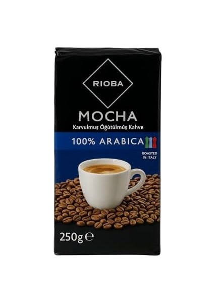 Rioba Mocha Arabica Öğütülmüş Kahve 250 gr Jonex Mp