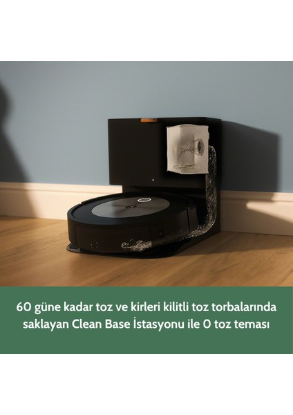 Roomba Combo J5+ Akıllı Robot Süpürge ve Paspas modelleri